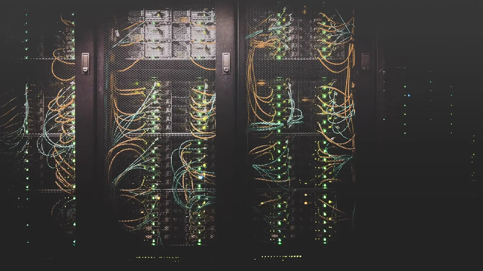 Server racks in your private data center environment